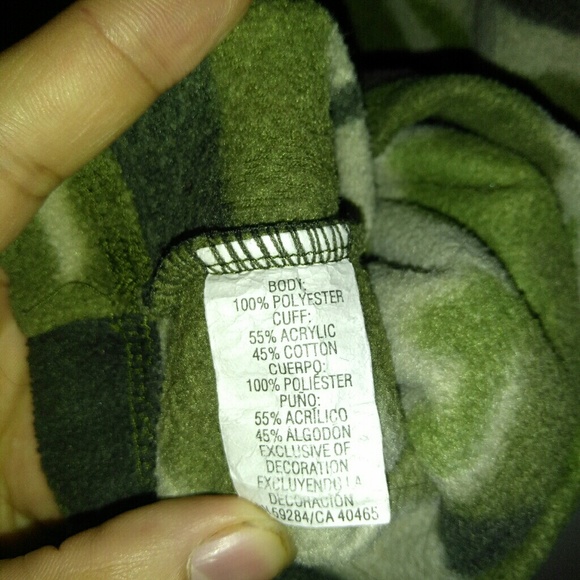 PLC Athletic Department Camo 1/4 Zip Pullover - Picture 6 of 6